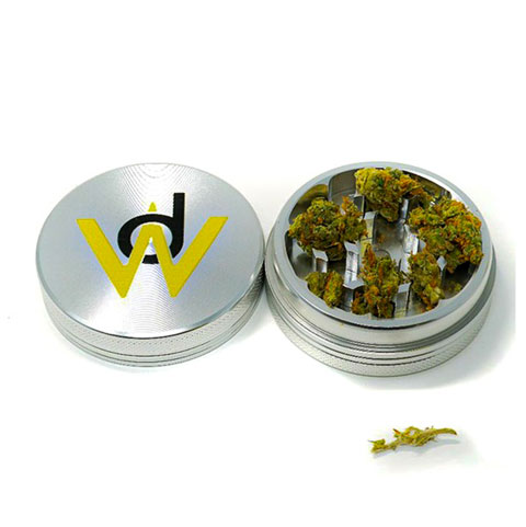 Step-1. Grind-Cannabis Weed inside grinder