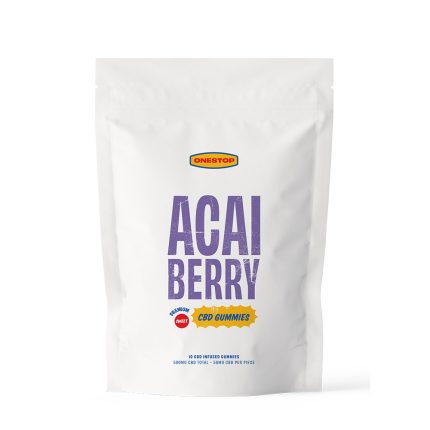 Onestop Acai Berry CBD Gummies 500mg