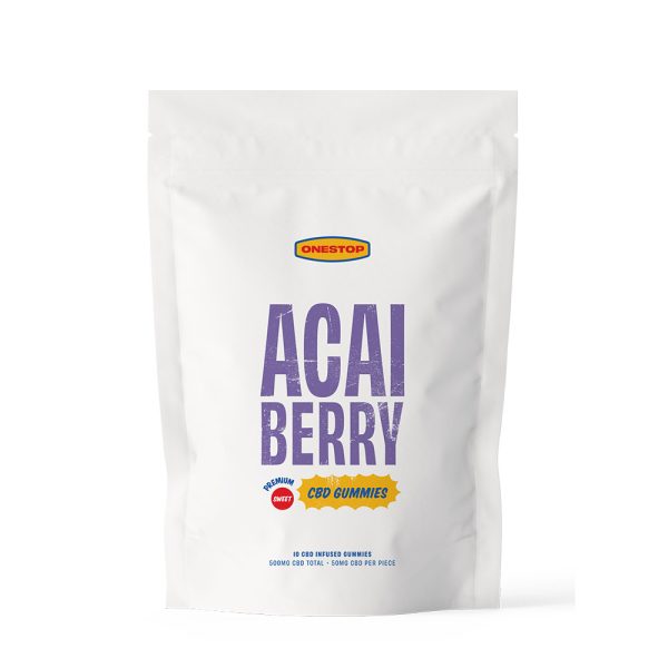 Onestop Acai Berry CBD Gummies 500mg