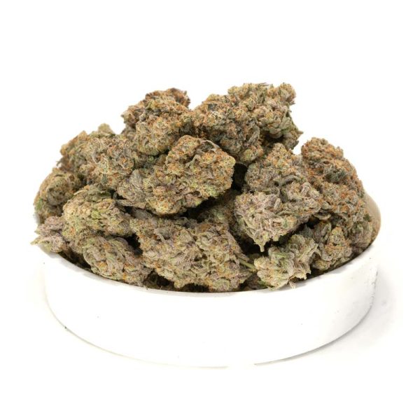 Leave Cake SMarijuana Strain stacked into a bowl