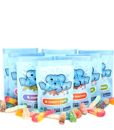CBD Blasts Assorted Flavours 200mg CBD