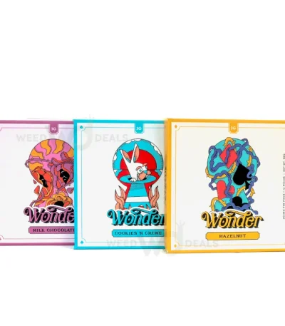 Psilocybin Chocolate Bar 3 grams by Wonder