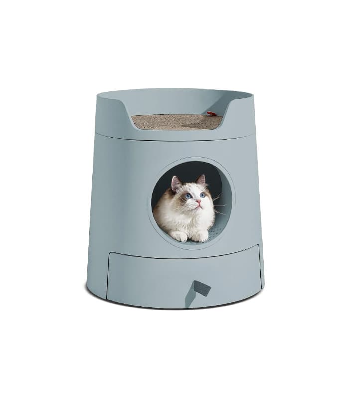 pet-product-cats-litter-7-0.jpg Michu Closed Cat Litter Box - Image 1