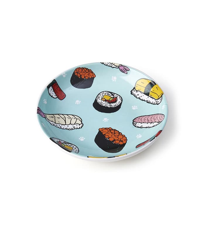 pet-product-cats-supplies-8-0.jpg Pet Rageous Designs Sushi Saucer Bowl - Image 1