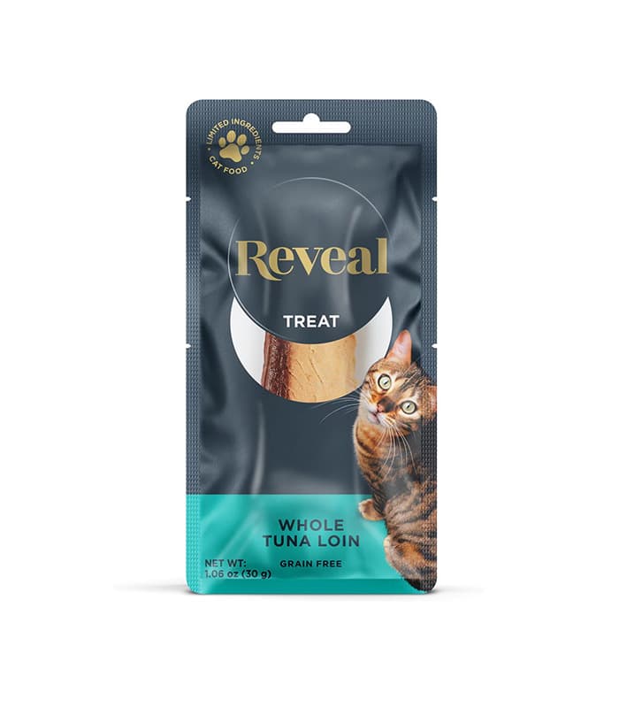pet-product-cats-treats-10-0.jpg Reveal Natural Grain-Free Whole Tuna Loin Chewy Cat Treats - Image 1
