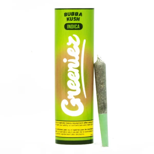 Greeniez-pre-rolls-Bubba-Kush