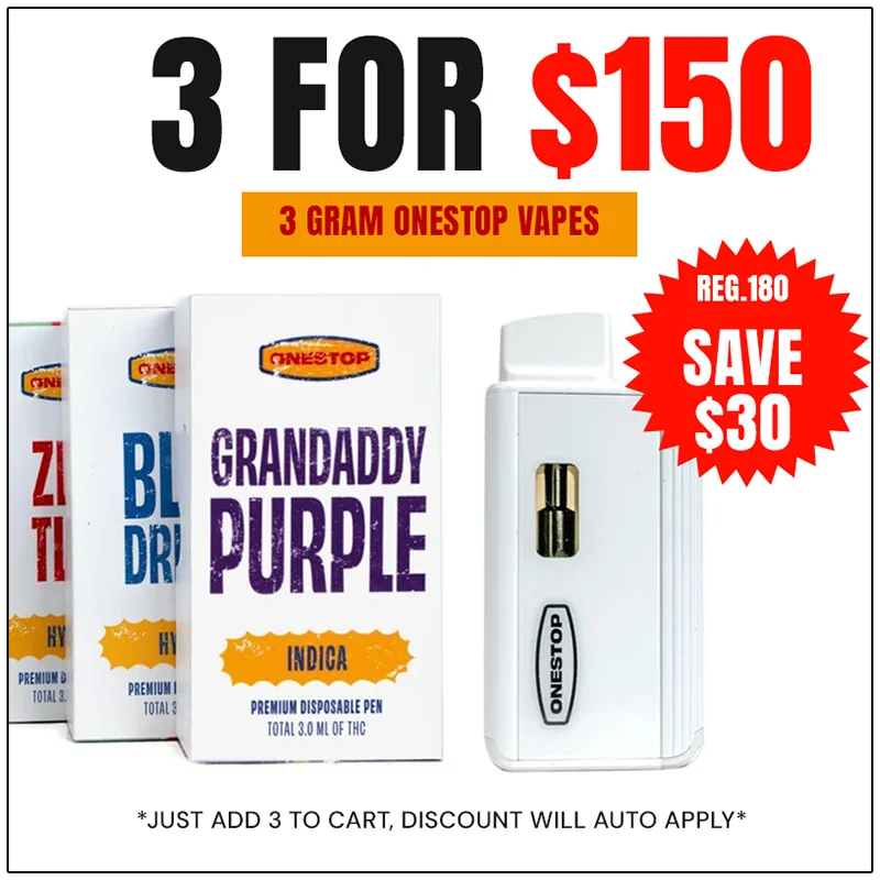 3-FOR-150-ONESTOP-VAPE-DEAL 3-FOR-150-ONESTOP-VAPE-DEAL