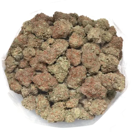 largue cluster of goji og weed