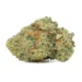 Wedding Cake smalls bud thick white trichome coating over compact lime-green structure