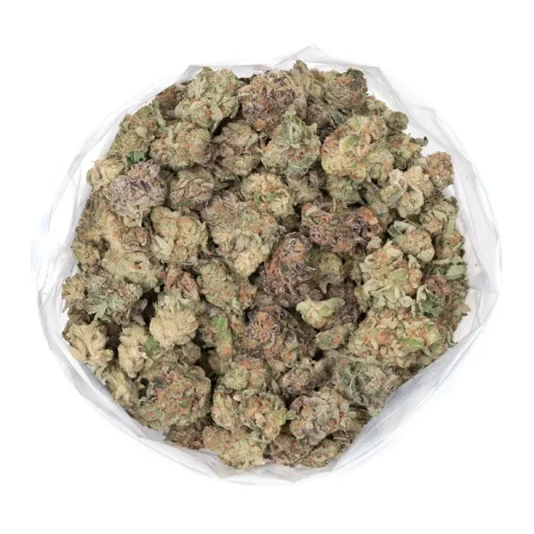 alien cookies marijuana buds overhead shot