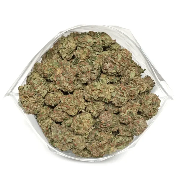 big bag of SFV OG Kush marijuana buds