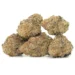 cosmic cherry strain 5 sticky cannabis buds stacked together