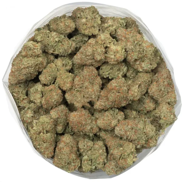 large bag of nuken marijuana strain buds