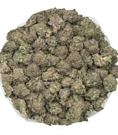 sticky resinous purple death bubba marijuana buds