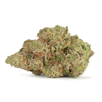 white runtz dense trichome covered marijuana flower