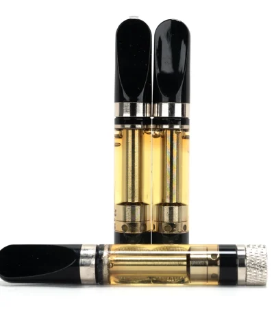 3 510 cartridge.filled with cannabis distillate