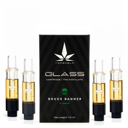 4-Top-Shelf-THC-Glass-Vape-Cartiridges-with-box-in-the-middle